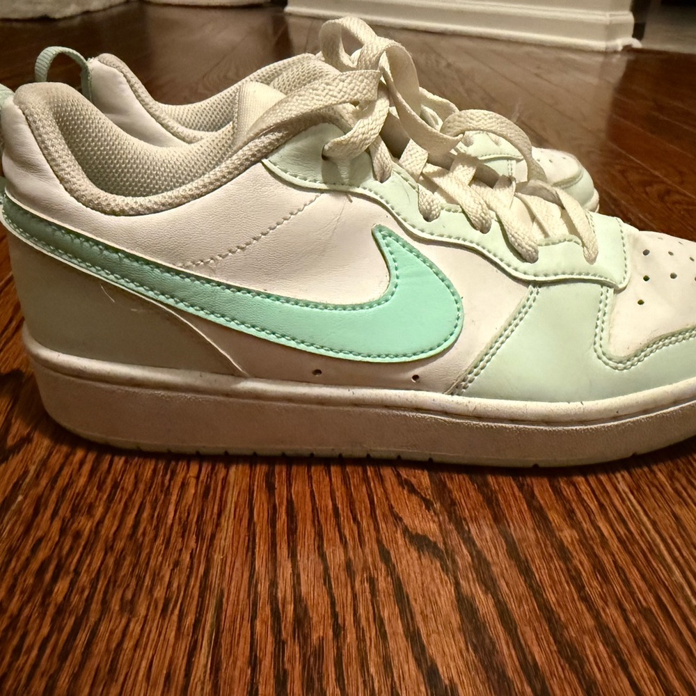 Nike Court Borough Low Recraft GS White/Mint Foam-Barley Green FZ3539 100